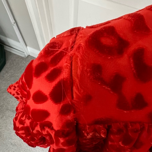 Karlie Red Leopard Dress - Picture 4 of 6